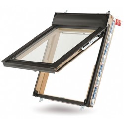Верхнеподвесное мансардное окно 78х98 см