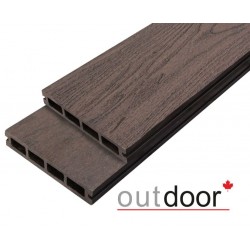 Террасная доска ДПК Outdoor 3D 150*25*4000 мм. ARIZONA BROWN коричневая микс