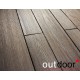 Террасная доска ДПК Outdoor разноширокая 3D STORM BROWN Комплект
