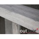 Ограждение из ДПК Outdoor "Кантри" 1000*1500 мм. 3D STORM GREY