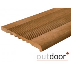 Ступень ДПК Outdoor 348*23*3000 мм полнотелая дуб