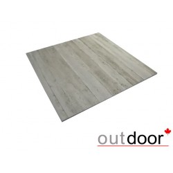 Плитка из керамогранита OUTDOOR, 600*600*10мм, серая cassero