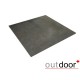 Плитка из керамогранита OUTDOOR, 600*600*10мм, темно-серая ales