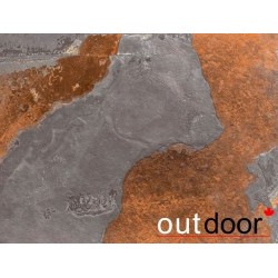 Плитка из керамогранита, 600*600*20мм, мультиколор slate