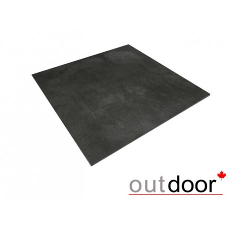 Плитка из керамогранита OUTDOOR, 600*600*20мм, черная ales