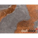 Ступень из керамогранита, 598*345*20мм, мультиколор slate