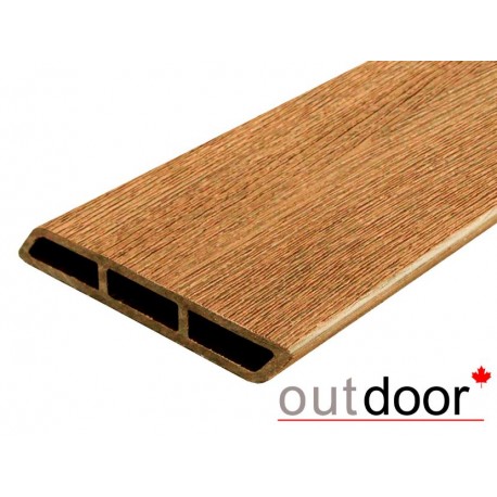 Доска Ромбус ДПК Outdoor 122*22*4000 мм. STORM дуб