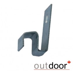 Клипса для фасадной доски стальная Outdoor