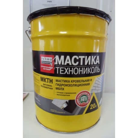 Мастика кровельная и гидроизоляционная ТехноНИКОЛЬ «МКТН» (МБПХ, Беларусь)