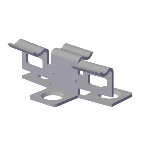 Крепеж промежуточный KRONEX № 7 для каркаса из металлопрофиля и лаги ДПК (упак/100 шт)