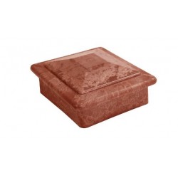 Крышка для столба пластиковая Outdoor 150*150*60 мм, кирпичная