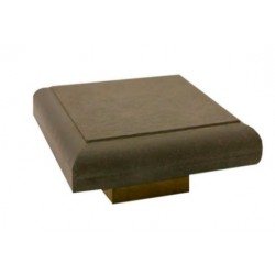 Крышка для столба ДПК Outdoor 135*135*22 мм, коричневая