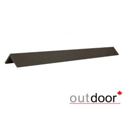 Угол завершающий ДПК Outdoor 45*50*2900 мм. темно-коричневый