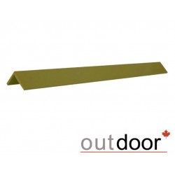 Угол завершающий ДПК Outdoor 45*45*2900 мм. оливковый