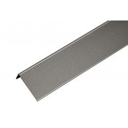 Угол завершающий алюминиевый KRONEX 51,5*30*3000 мм. серебро