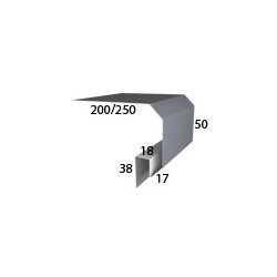 Околооконная планка сложная (200х75)