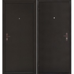 Дверь Стройгост 5-1 Металл/Металл, Медь антик, внутреннее открывание