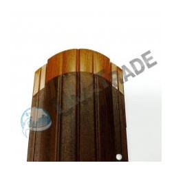 Штакетник Версаль «Printech» (Золотой дуб, Античный дуб)