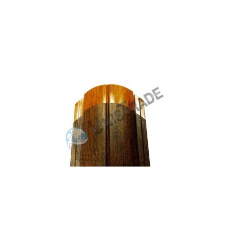 Штакетник Кантри «Printech» (Золотой дуб, Античный дуб)