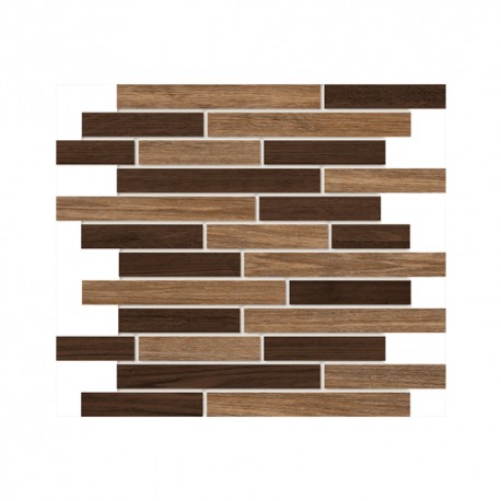Мозаика универсальеая Гранит Вуд Венге-Натуральный
