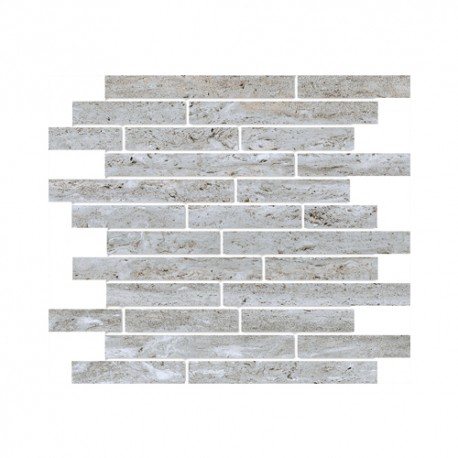 Мозаика универсальная Травертин Серебро