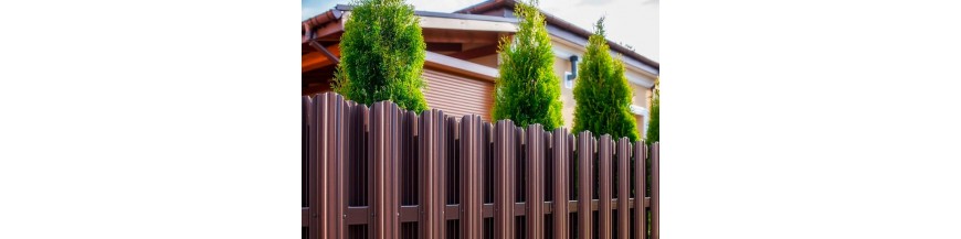 Штакетник металлический оцинкованный Классик 