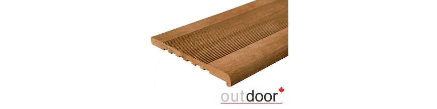 Ступени из ДПК