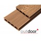 Террасная доска ДПК Outdoor 150*20*4000 мм. вельвет/текстура дерево сосна