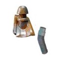 Черепица дымоотводная с соединительной трубой (вес ок. 4,5 кг)